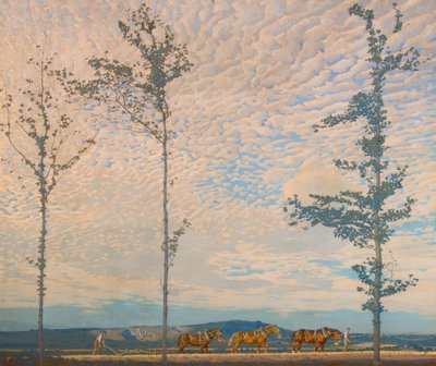 The Wooden Plough by Edward Louis Lawrenson